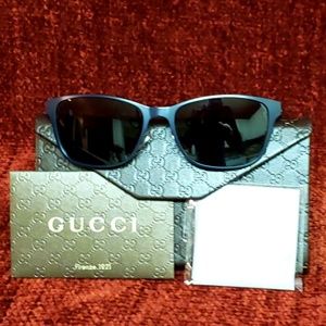 gucci 53mm rectangle sunglasses